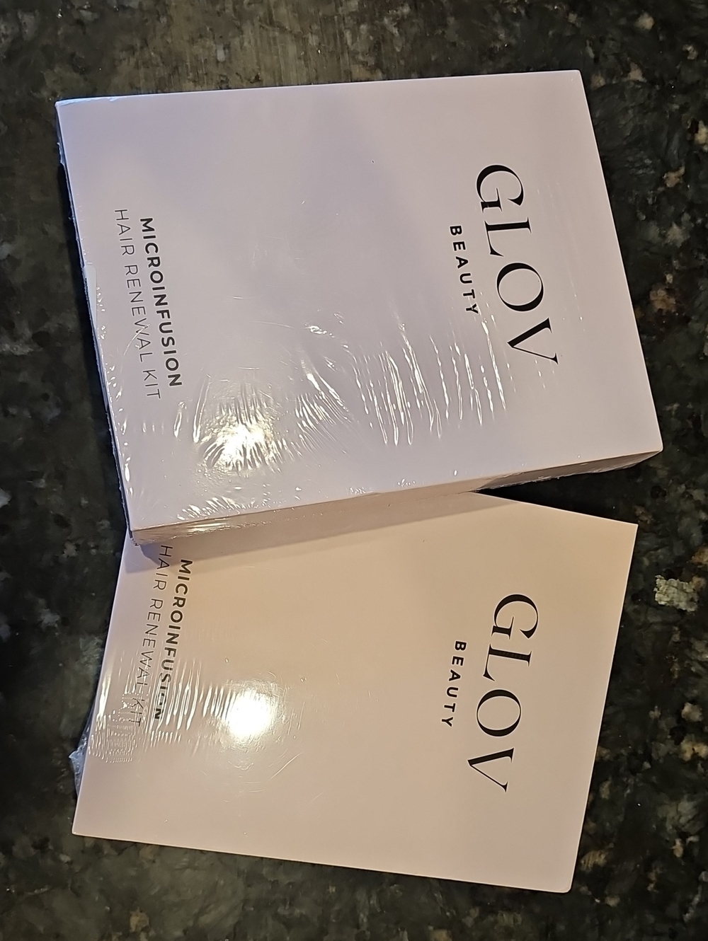 GLOV Beauty Microinfusion Hair Renewal Kit - Pale Pink
